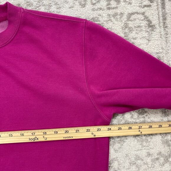 Fabletics Sweatshirt Women's Crewneck Purple Oversized Sweater Size 2XL XXL - Picture 5 of 5